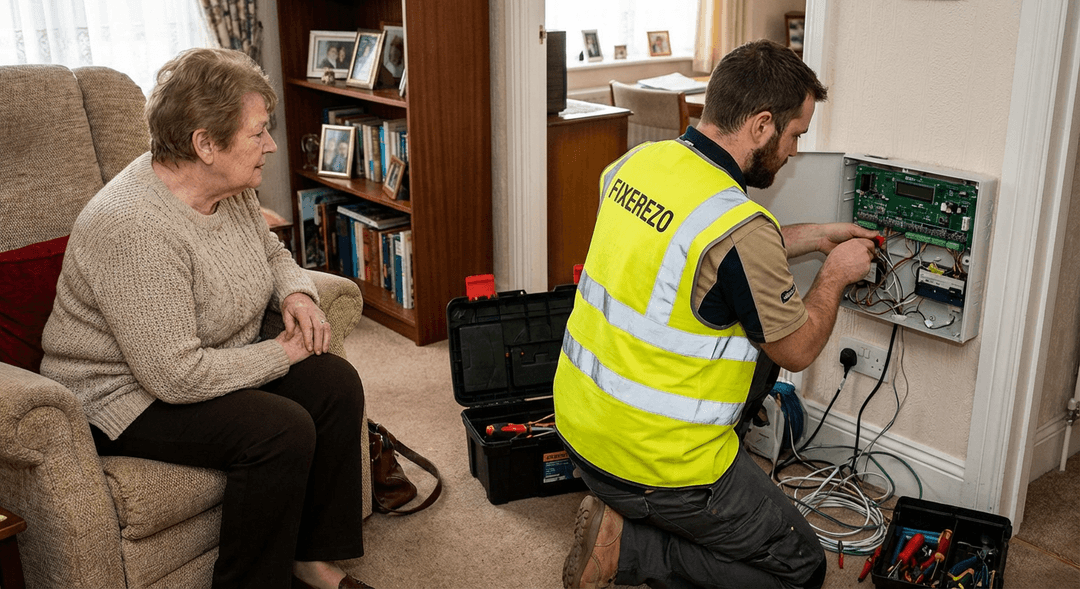 Home visit technician preview
