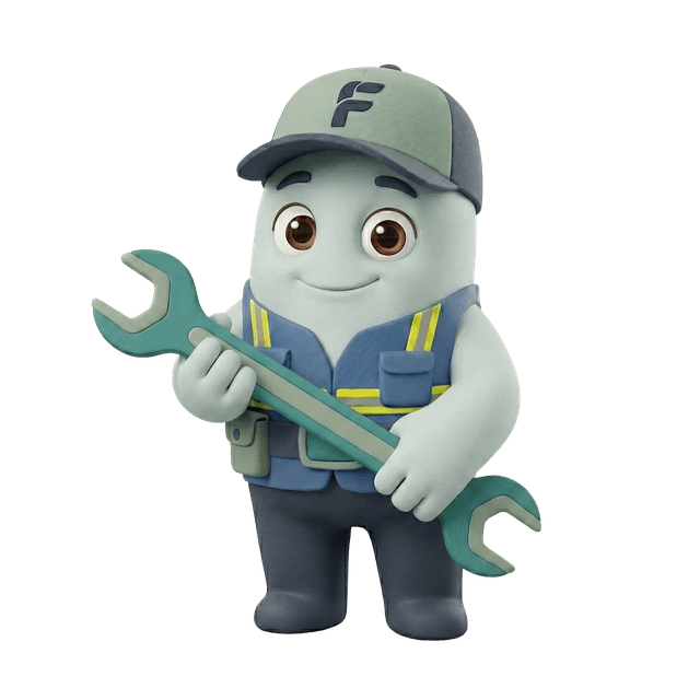 Fixerezo mascot ready to help